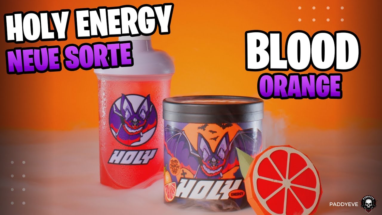 Holy Energy BLOOD ORANGE + 10% ZINKER Rabattcode | Zubereitung | Holy Energy Test Review