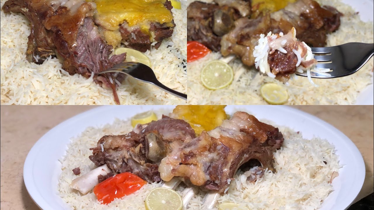 حنيذ لحم بقدر الضغط لذيذ وطري ينافس المطاعم بجدارة🥵🤤👍🏻.