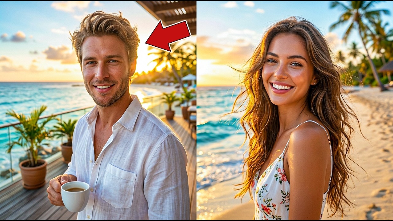 Marché avec le séducteur au beau sourire… mais tout change quand le millionnaire sort du bain