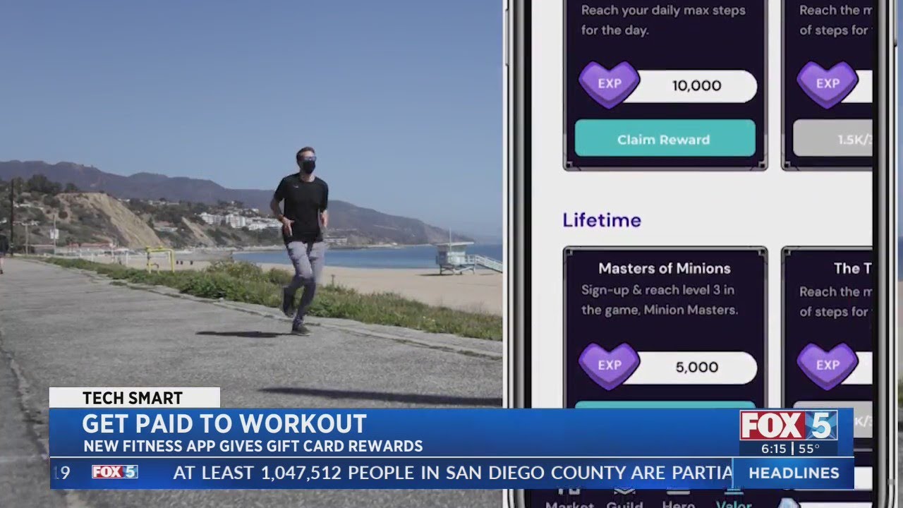 Fitness App Pays You To Workout