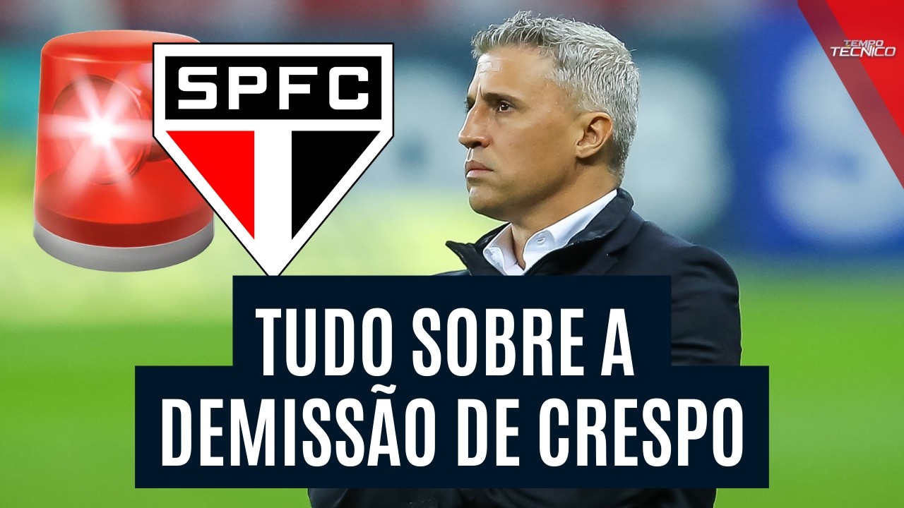 JORGE NICOLA TRAZ OS BASTIDORES DA DEMISSÃO DE HERNÁN CRESPO NO SÃO PAULO!