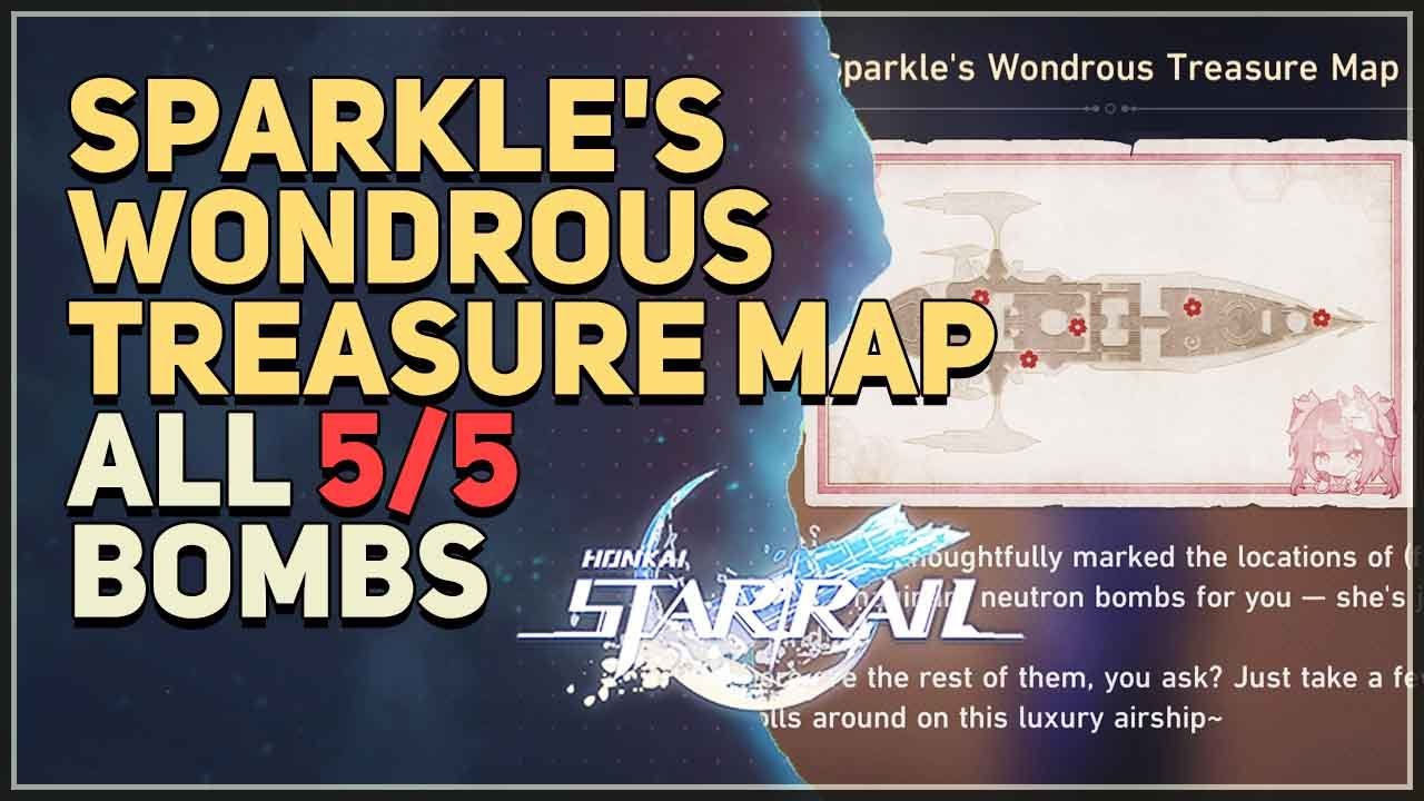 All Bombs Sparkle's Wondrous Treasure Map Honkai Star Rail