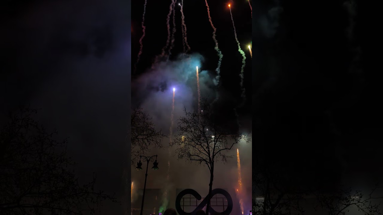 Espectáculo pirotécnico Falla Corona 2026