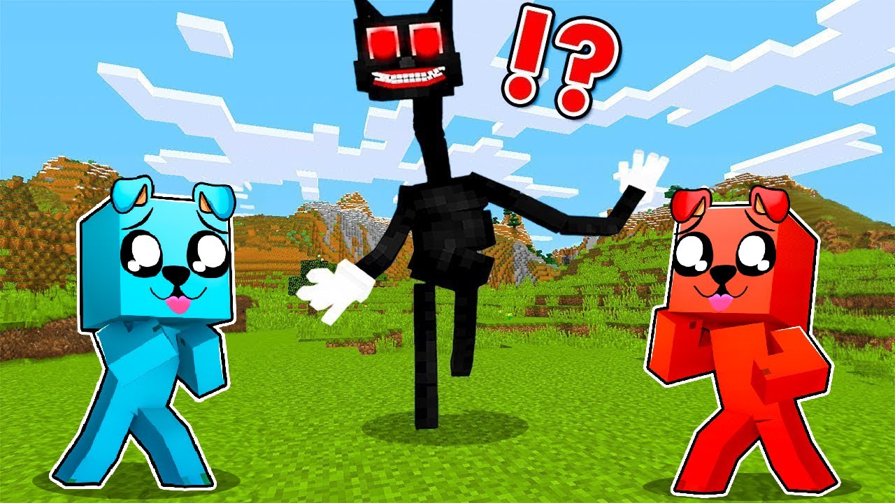 SPOTKALIŚMY Czarnego Kota w Minecraft 😨😨
