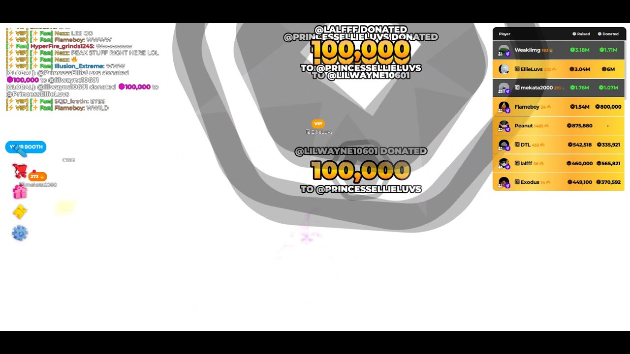 I gave my 23th nuke and Crazy moment in Pls donate.