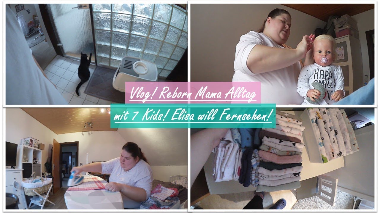 Elisa will mich überreden! || Vlog mit 7 Kids! || Reborn Baby Deutsch || Little Reborn Nursery