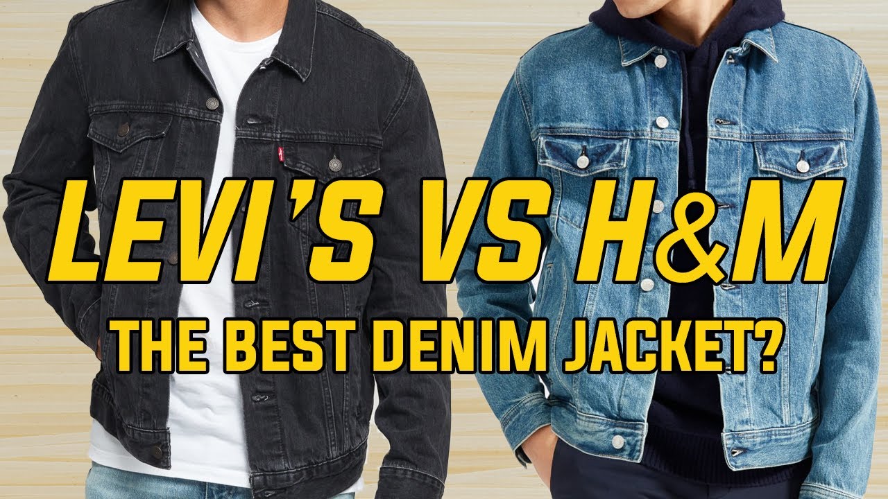 ДЖИНСОВАЯ КУРТКА LEVI'S TRUCKER ПРОТИВ H&M | Обзор + Как сидит!