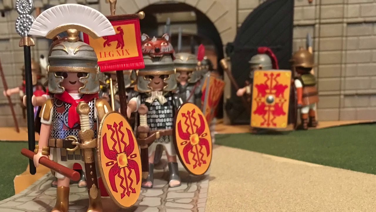 Legio XIX Custom Playmobil Roman Diorama