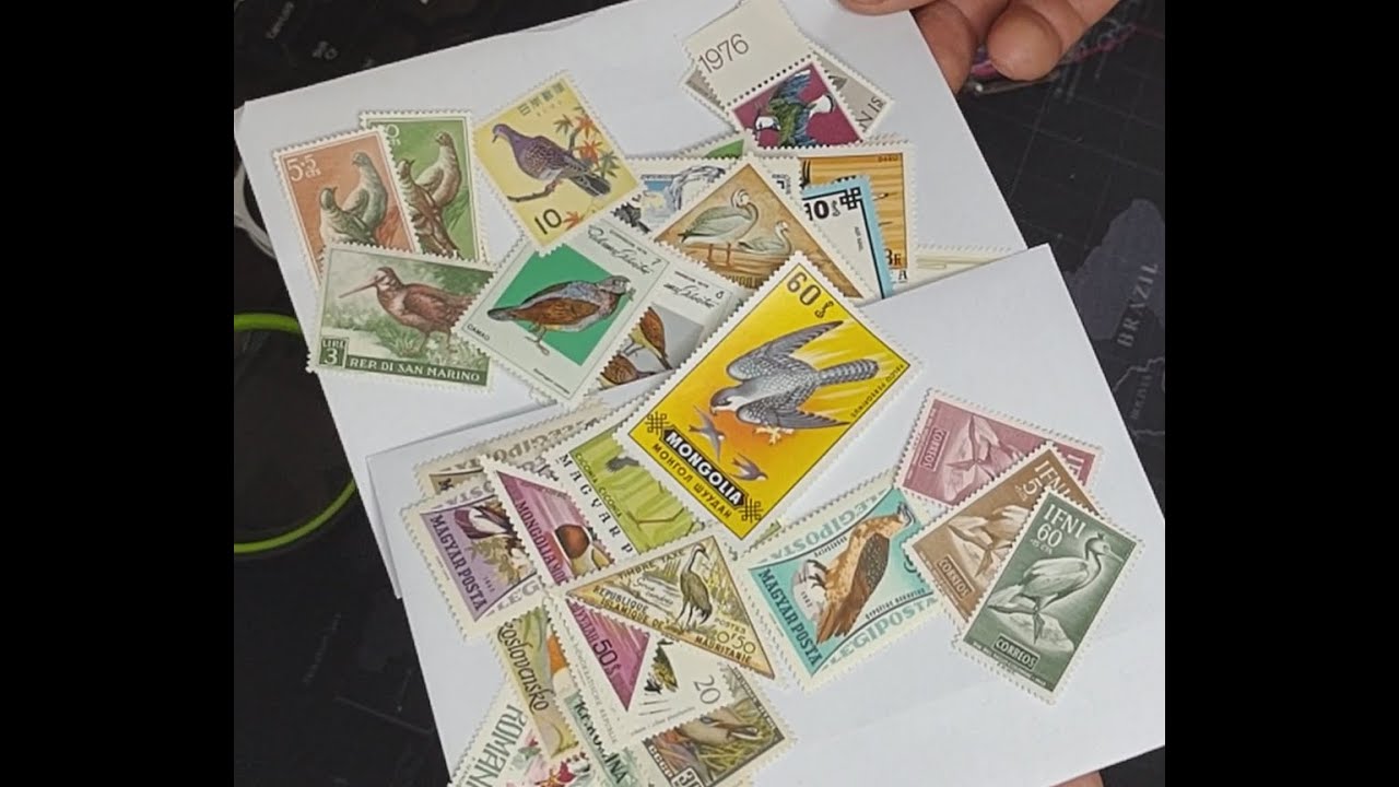 Марки, фауна Птицы, Ифни, Румыния, Сан Марино, Япония и много других!!!