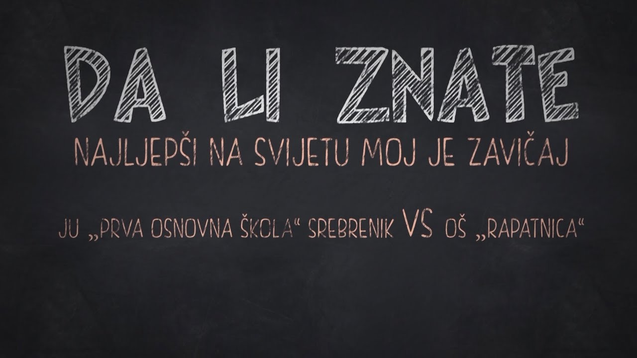 Kviz znanja „Da li znate...“ - Srebrenik - 27.05.2018.