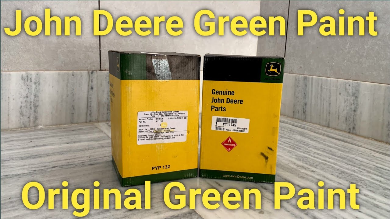 John Deere Green Paint on Chisel Plough Original Green Paint