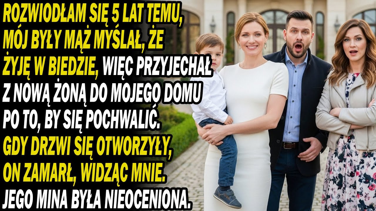 😱💔Po 5 Latach Eks Z Nową Żoną Przyszedł Się Pochwalić. Otworzyłam Drzwi – Zszokowany Zobaczył...