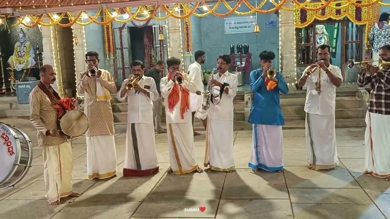   B.S BAND BRAMHARAKOTLU 🎷🎷Mandara male male surishe  Ayyappan sangeetha 🎷🎺👌