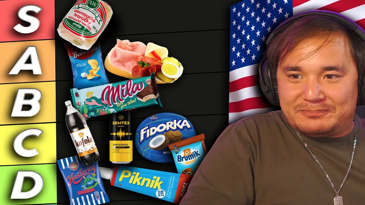 AMERIČAN OCHUTN&Aacute;V&Aacute; ČESK&Eacute; SLADKOSTI | TIER LIST