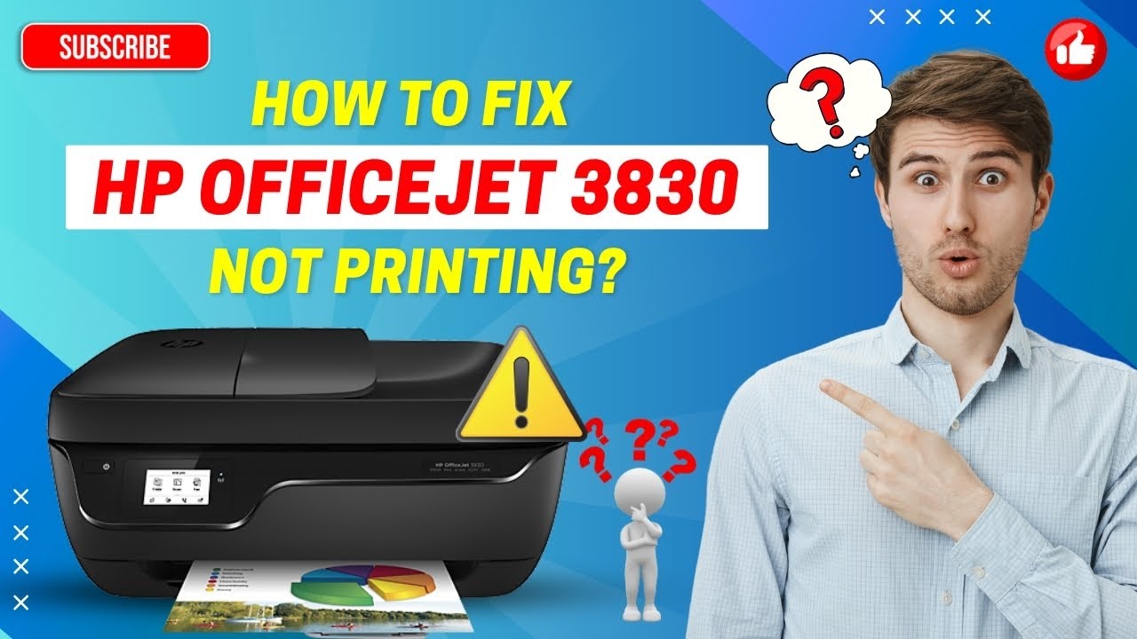 How to Fix HP OfficeJet 3830 Not Printing? | Printer Tales