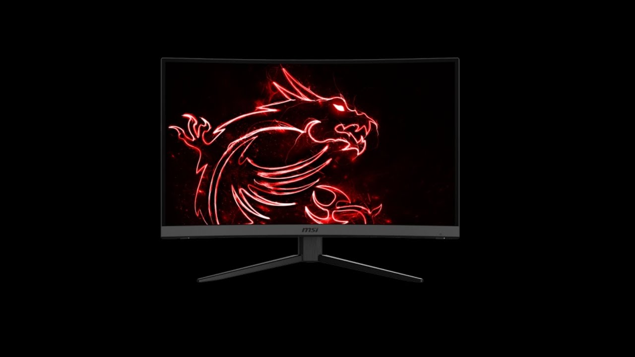 Msi Mag272c gaming monitor 165hz unboxing