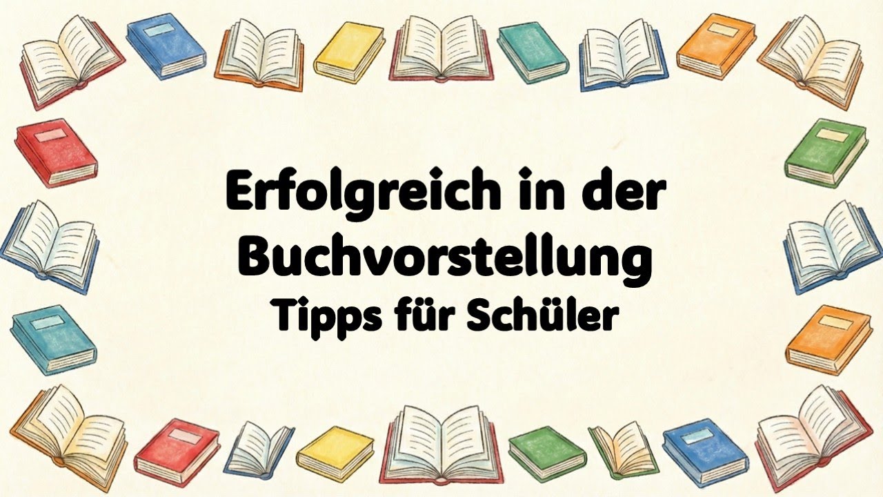 Erfolgreich in der Buchvorstellung - Tipps für Schüler