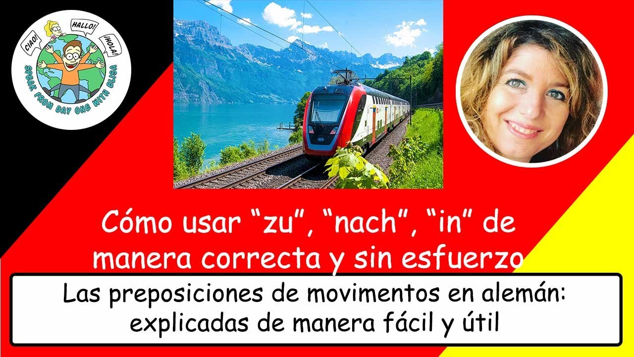 Las preposiciones de movimiento en alemán: cómo usar nach, zu e in