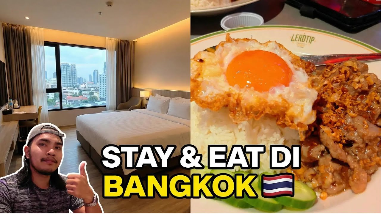 NGUTANG DI BANGKOK?! 😂 Review Hotel Best Western Sukhumvit & Kuliner Babi! 🇹🇭