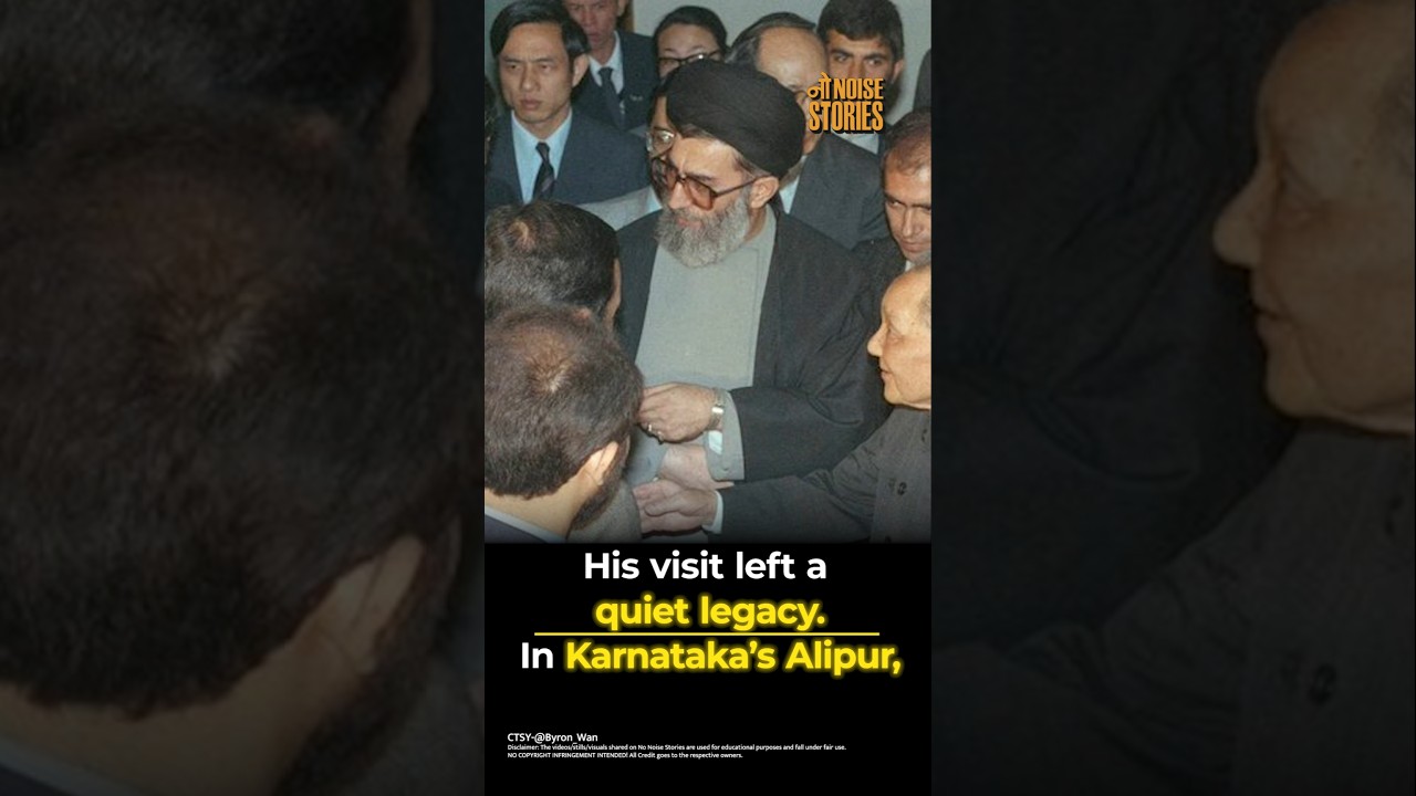 Did you Ayotollah Khamenei had an Indian connection?