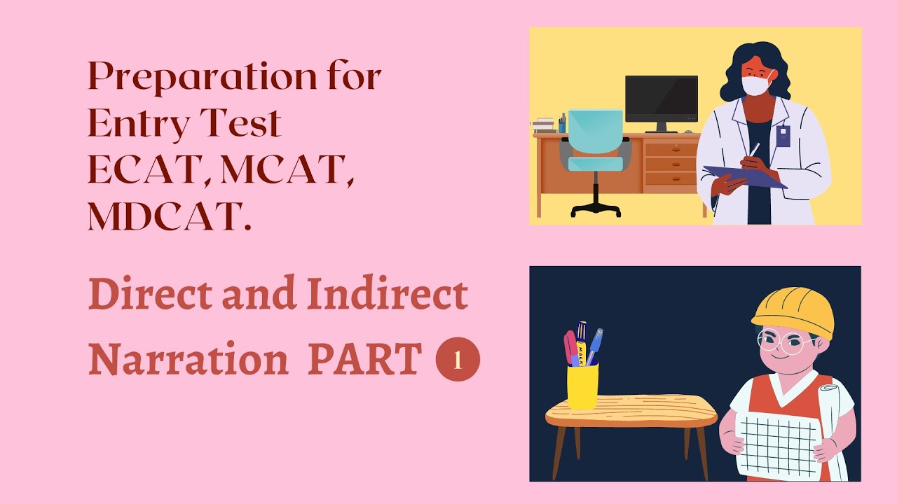 Preparation for English Entry Test (ECAT, MCAT, and MDCAT).