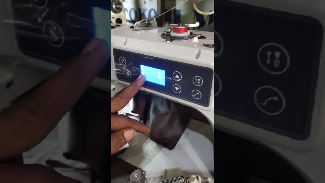 Tutorial Fungsi Tombol Mesin Jahit Typical GC 6158 MD