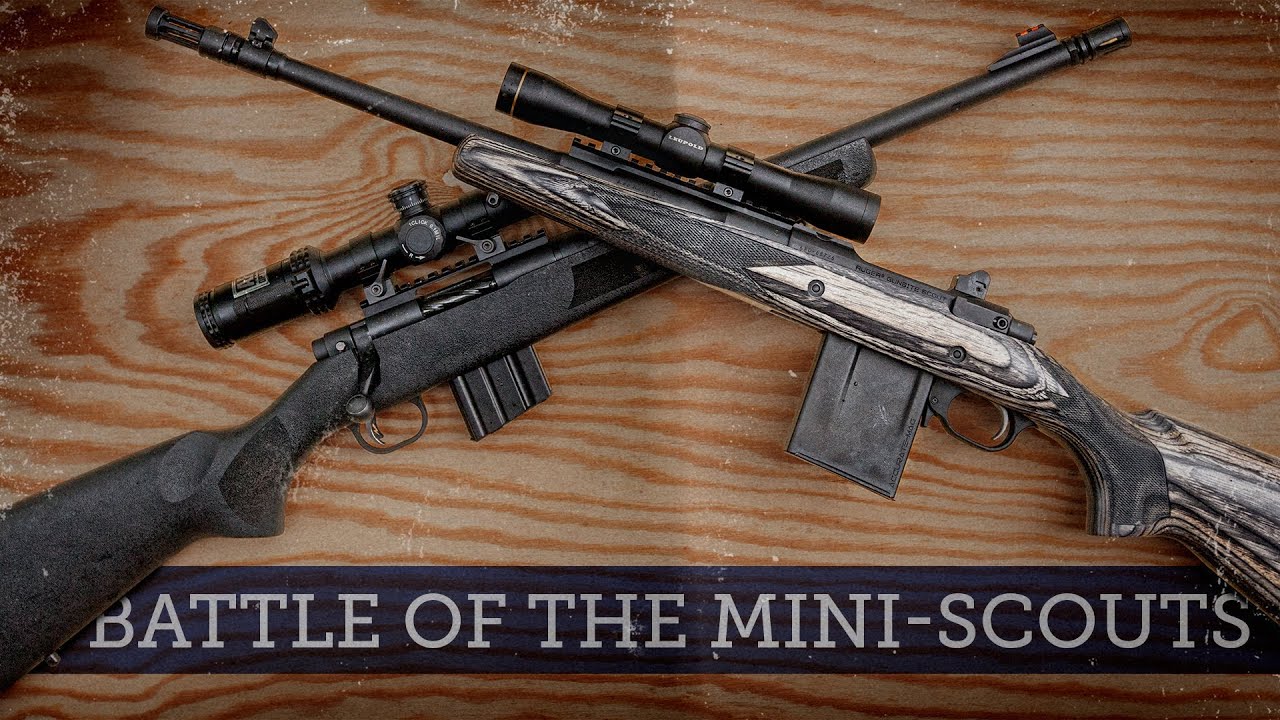 Битва мини-скаутов: Ruger Gunsite Scout против Mossberg MVP Patrol 5.56 NATO