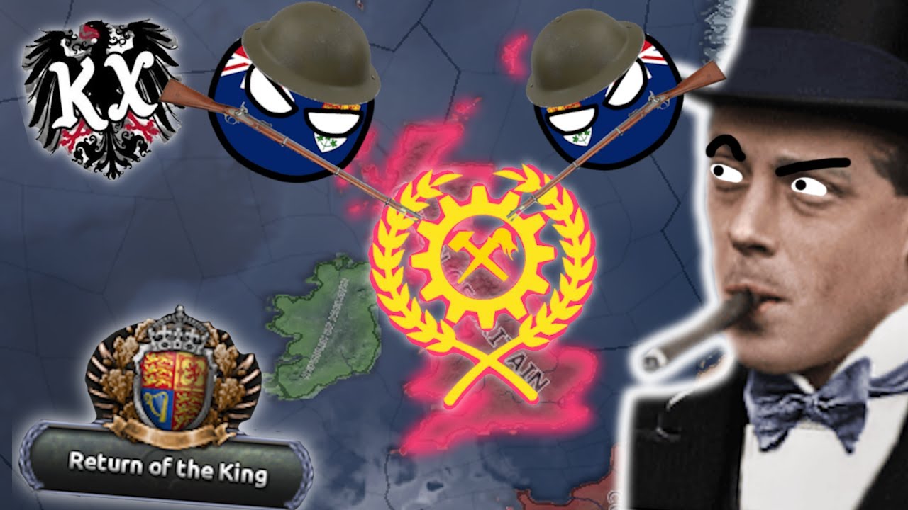 Can Canada retake Britain from the Syndicalist Menace? | Kaiserredux Hoi4