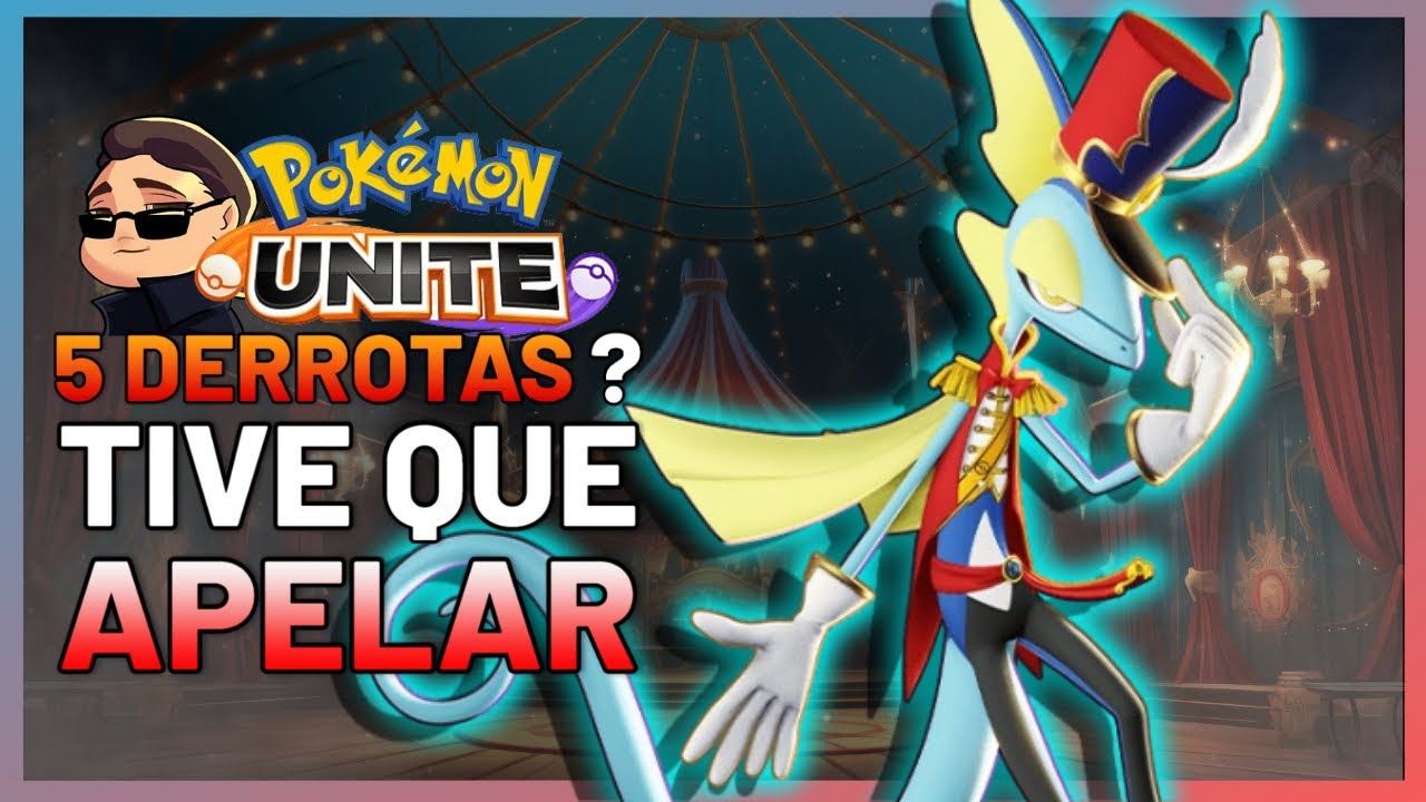 Eu Perdi 5 Jogos Seguidos… ENTAO APELEI! Pokemon Unite Inteleon Gameplay