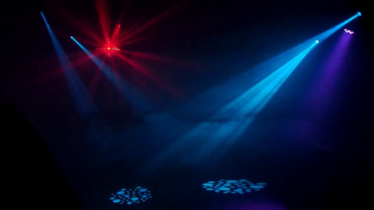 Antari Z-350 Hazer/Fazer Demo, Lightshow DMX-controlled by Lightjams; Moby Go (Bart Skils Remix)