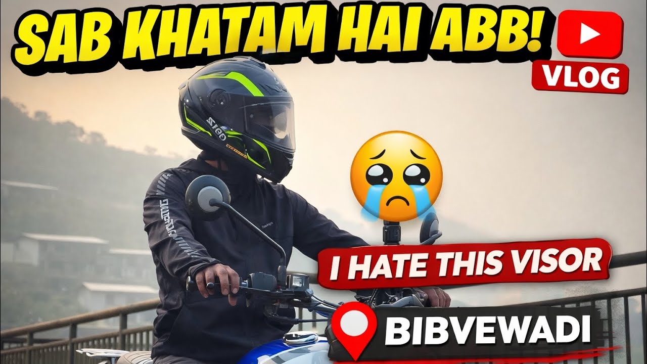MY FIRST VLOG | SAB KHATAM HAI ABB | BIBVEWADI 