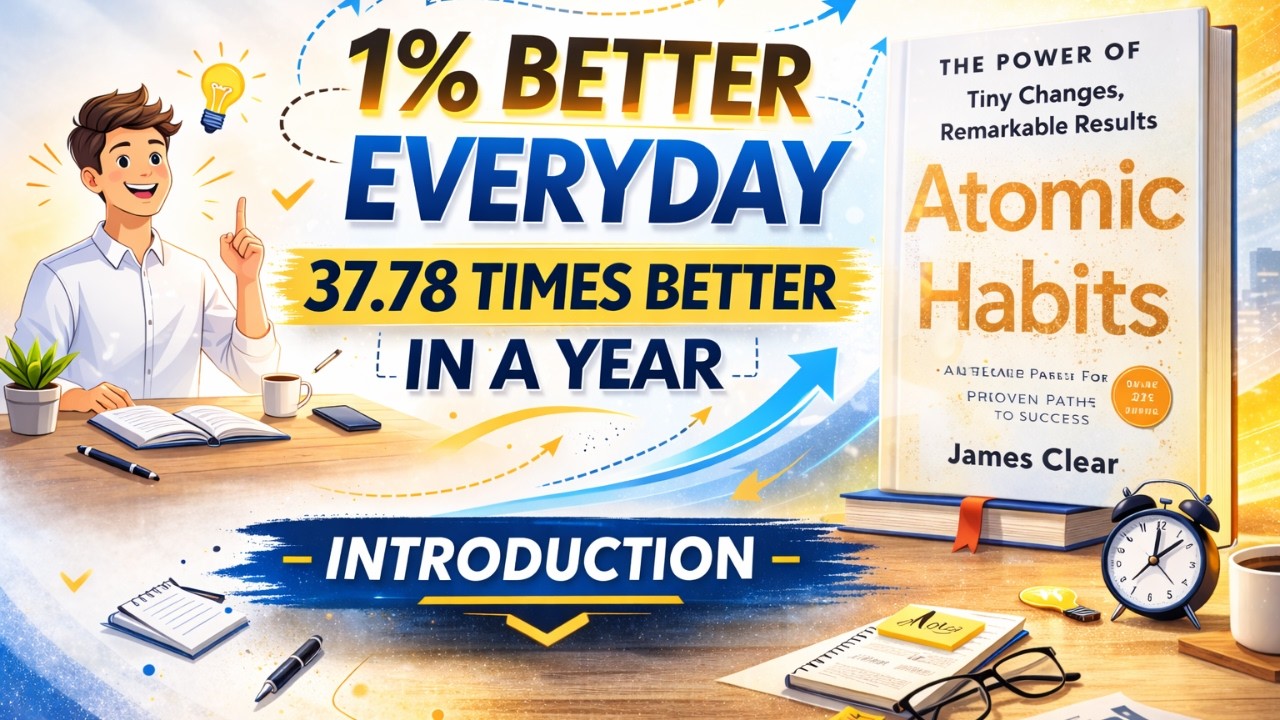 Atomic Habits by James Clear | Complete Introduction in Urdu/Hindi