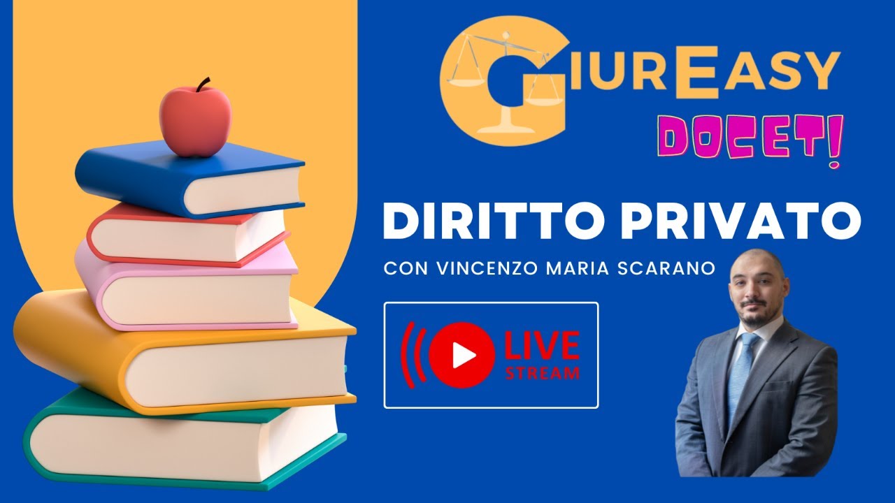 VIDEO LEZIONI di DIRITTO PRIVATO - Teoria generale del diritto pt. 1