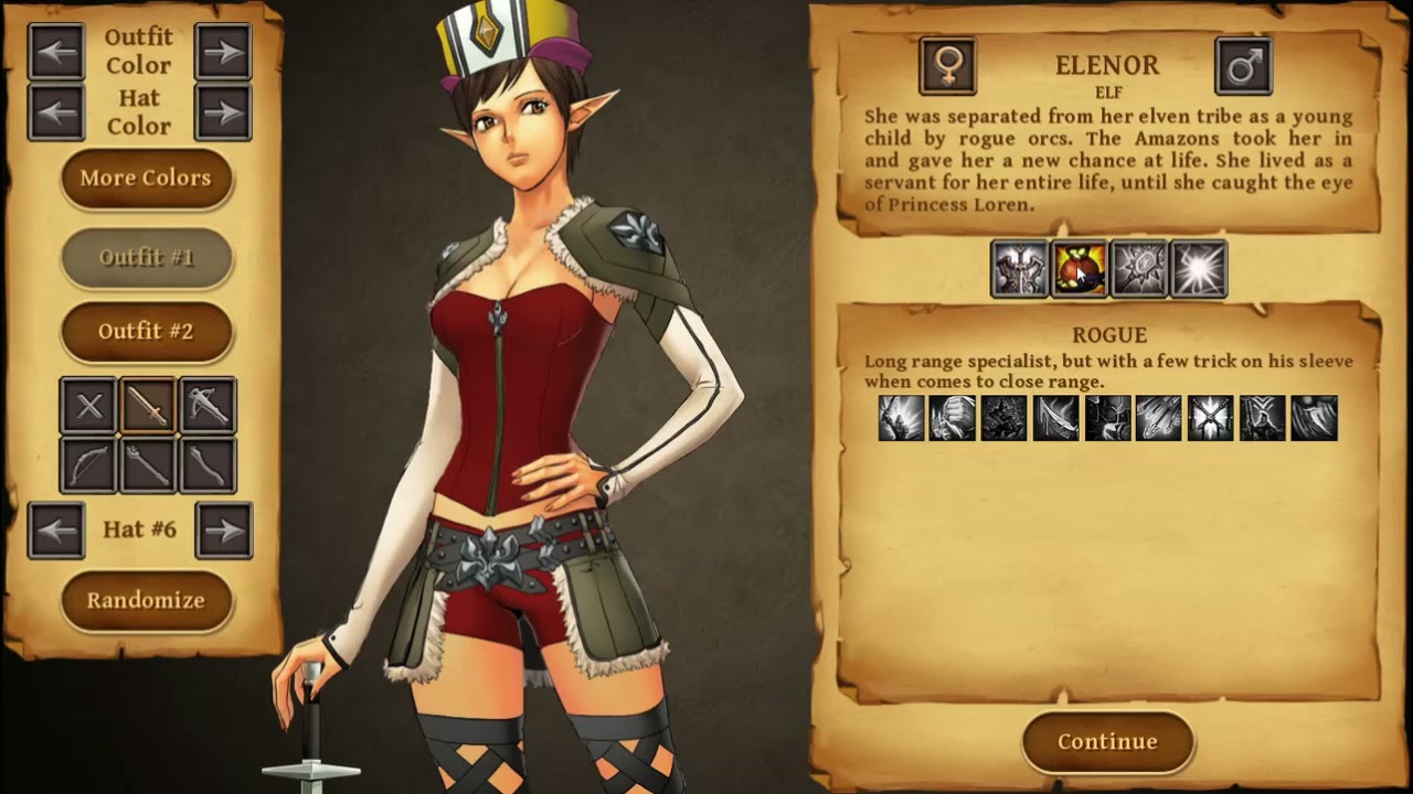 ToA: An Elven Marriage Character Generation