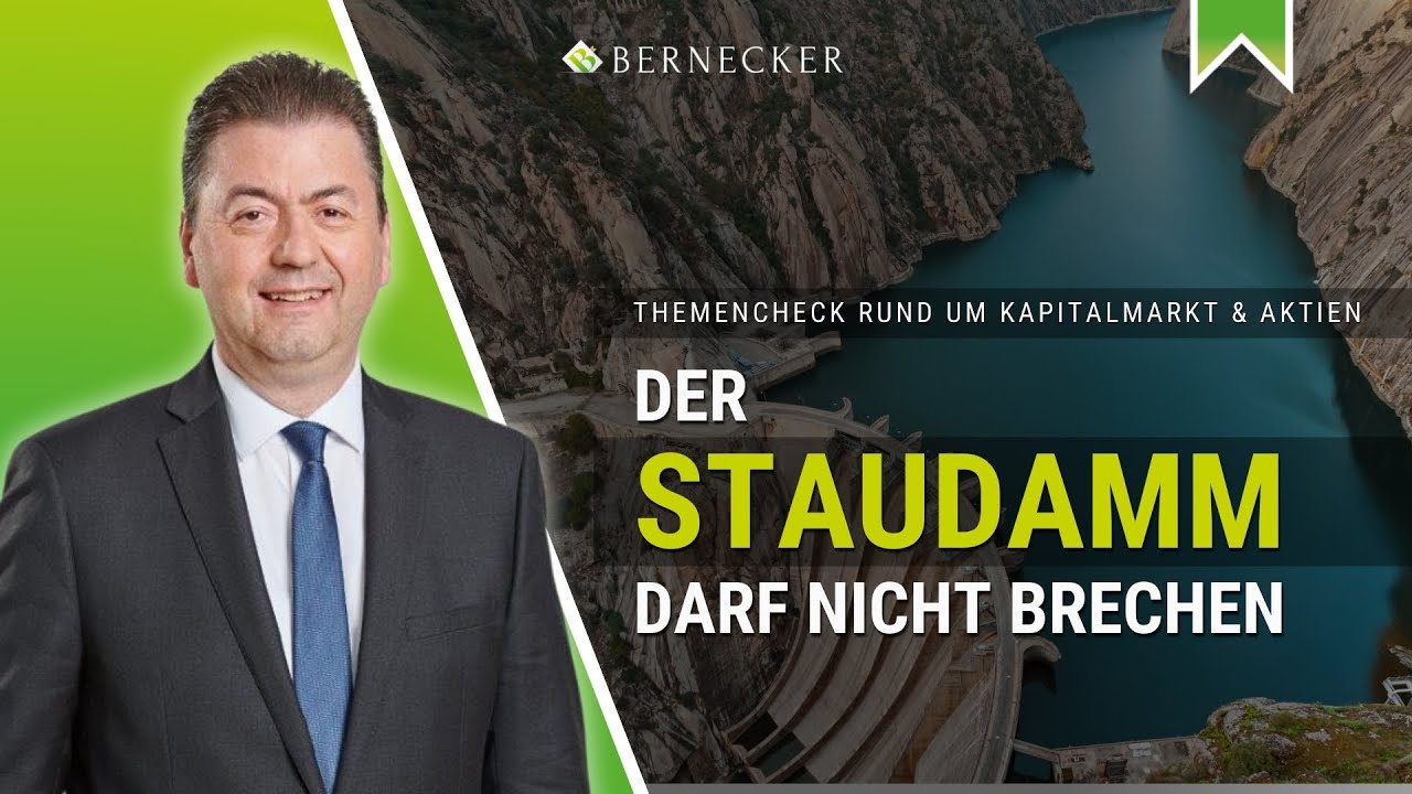 Themencheck rund um Gold, Silber, Zinsen, Dollar und Aktien / Robert Halver im Bernecker.TV