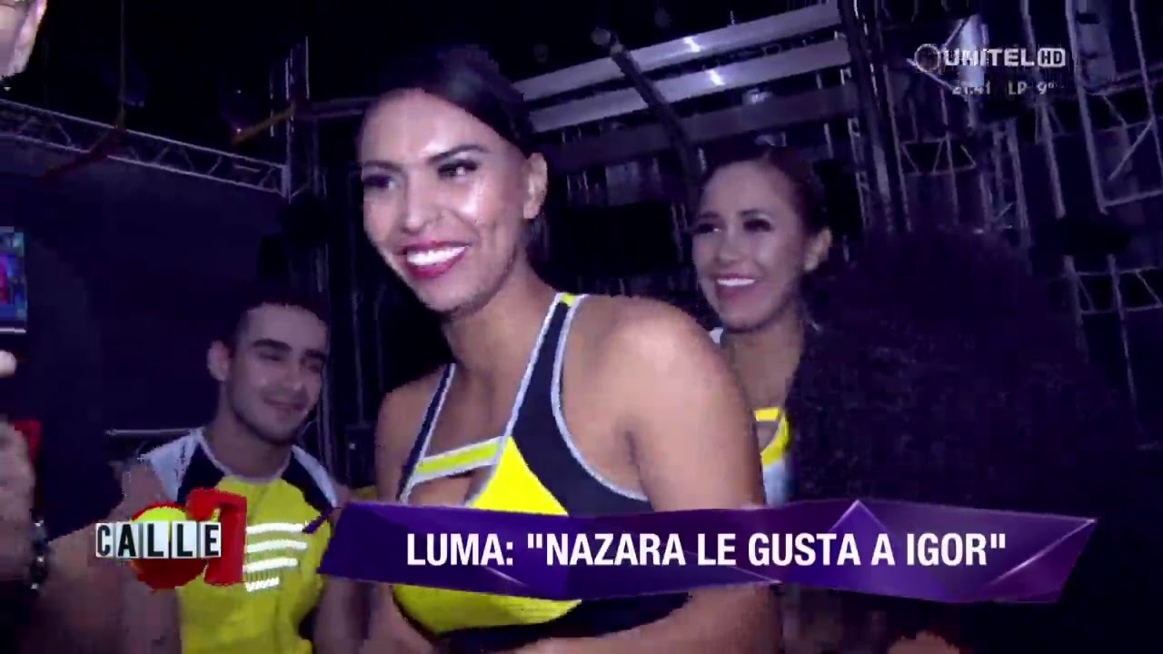 Luma confesó que quién le gusta a Igor es la competidora Nazara