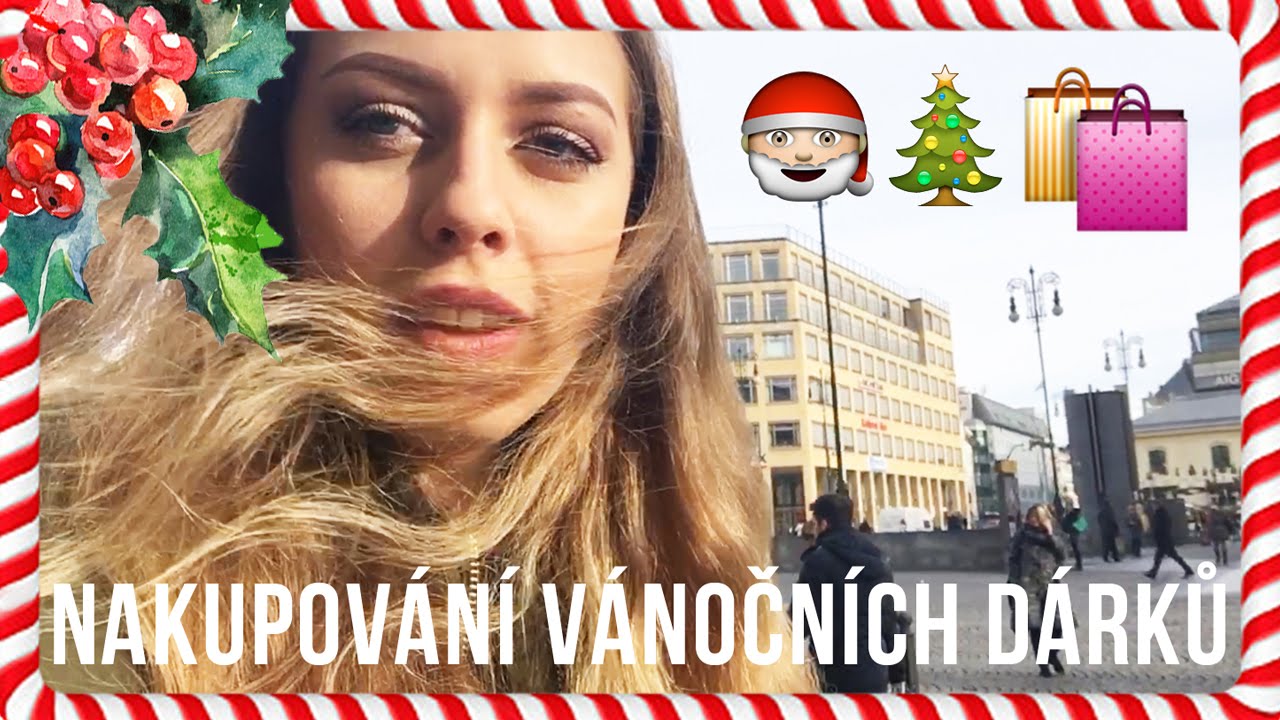 VÁNOCE s NotSoFunnyAny - VLOG Nákup vánočních dárků s AMCO