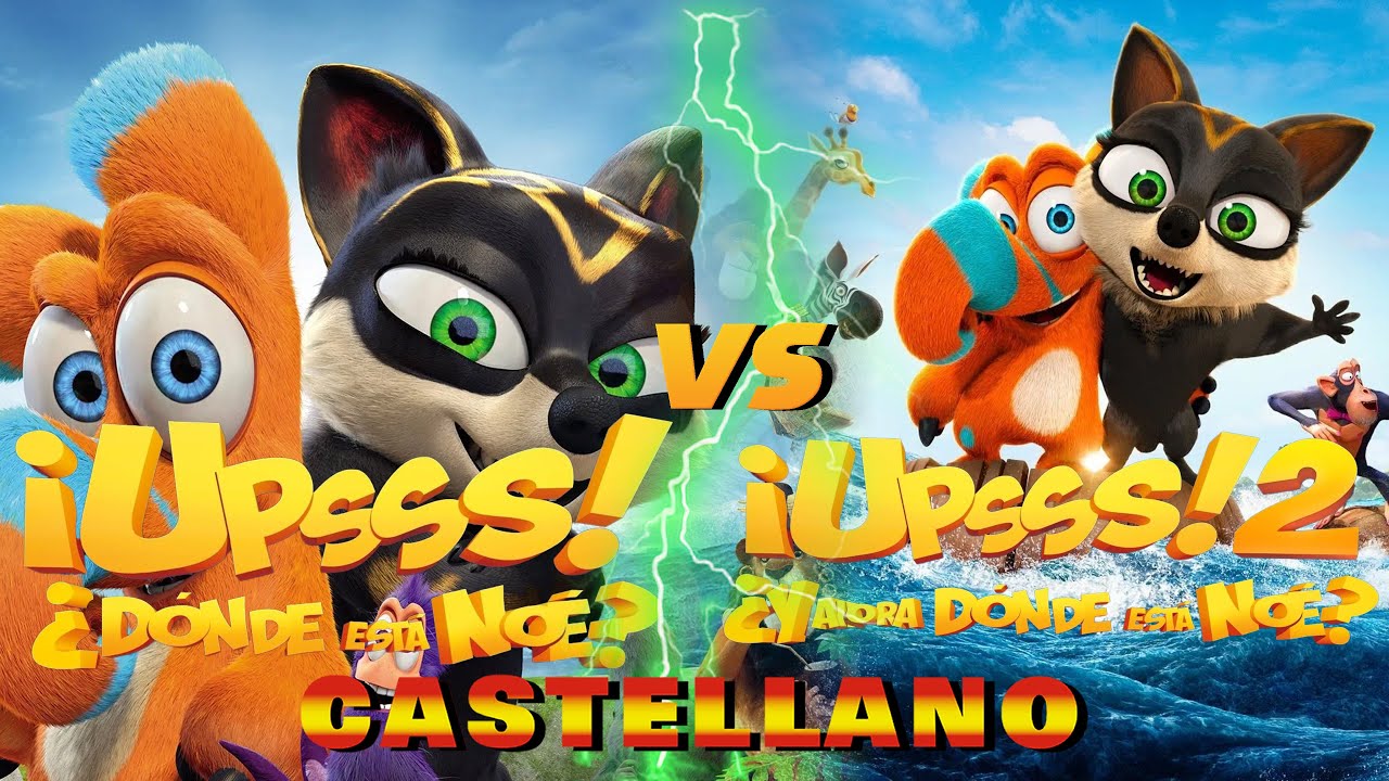 Comparativa de los Doblajes de ¡Upsss! ¿Donde está Noé? en Castellano