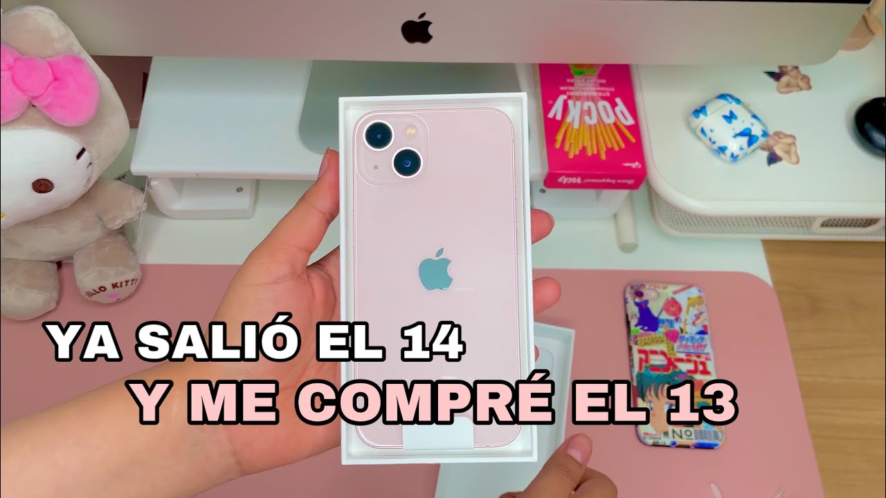IPHONE 13 ROSA UNBOXING Y PRIMERAS IMPRESIONES: Mejor opción que el IPhone 14