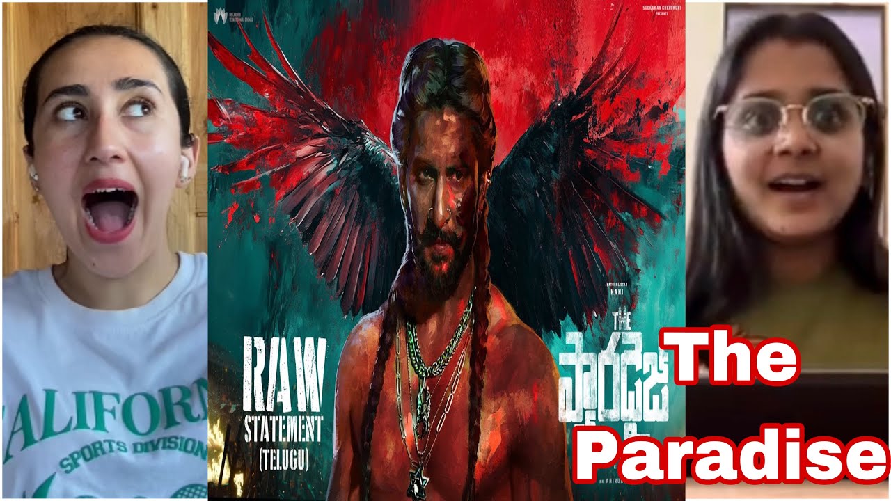 The Paradise Glimpse : RAW STATEMENT Reaction | Nani | Srikanth Odela | Anirudh
