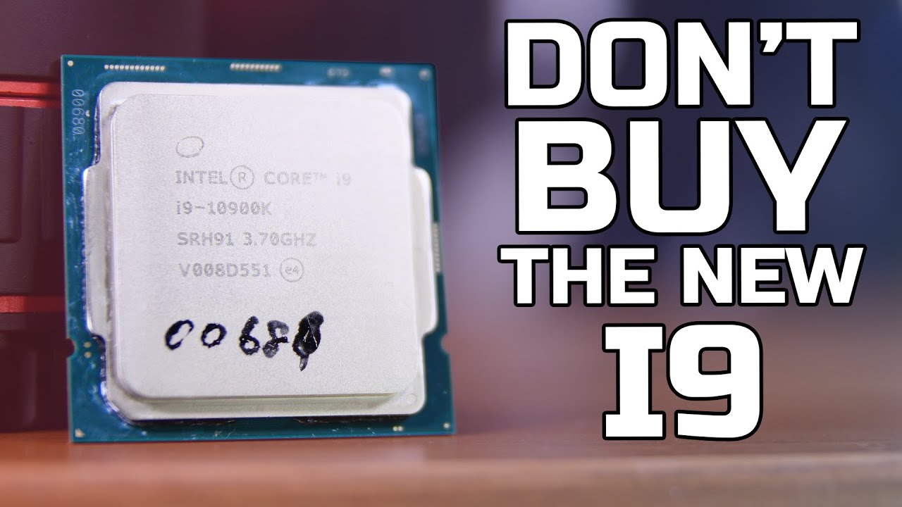 You SHOULDN&rsquo;T Buy an i9-10900K - Intel i9-10900K Review - TechteamGB
