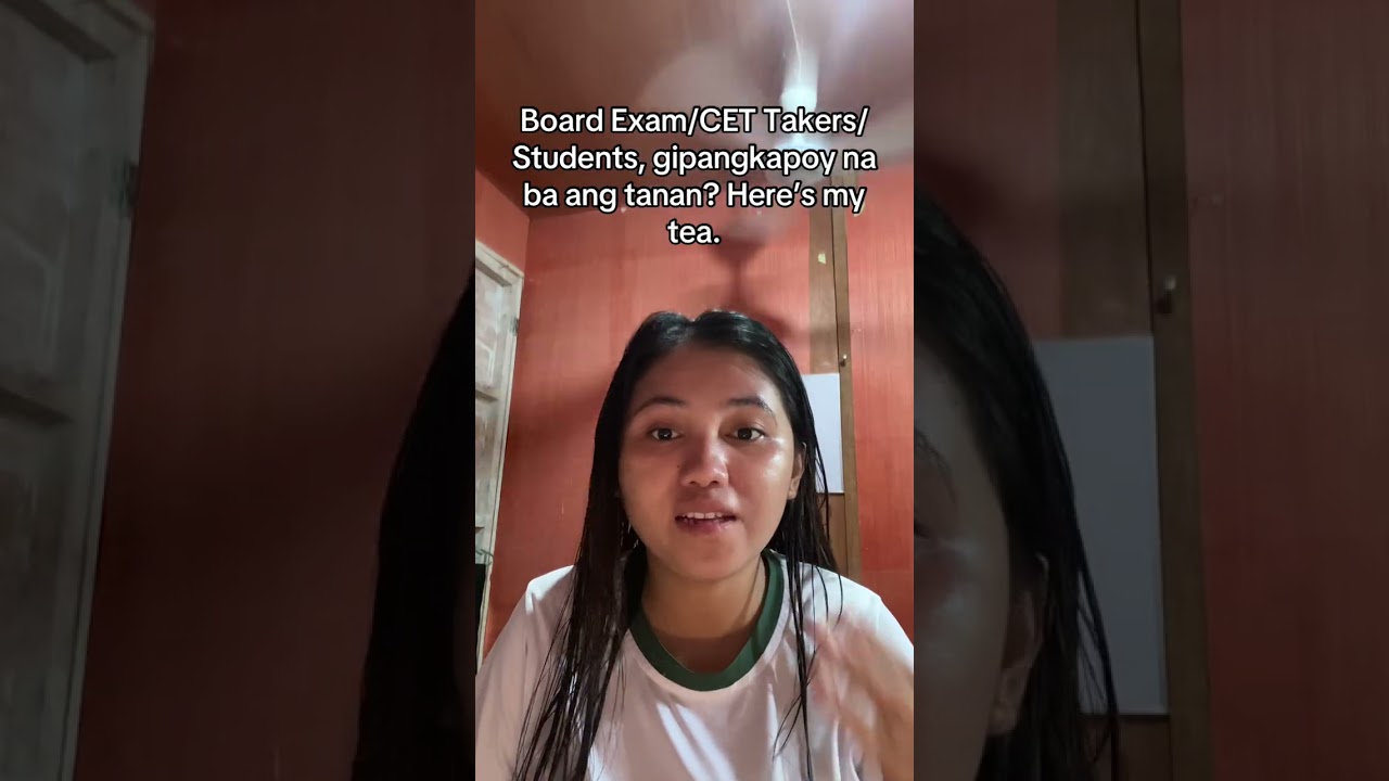 Gikapoy na og study???? Nganong gisugdan mana nimo?? 