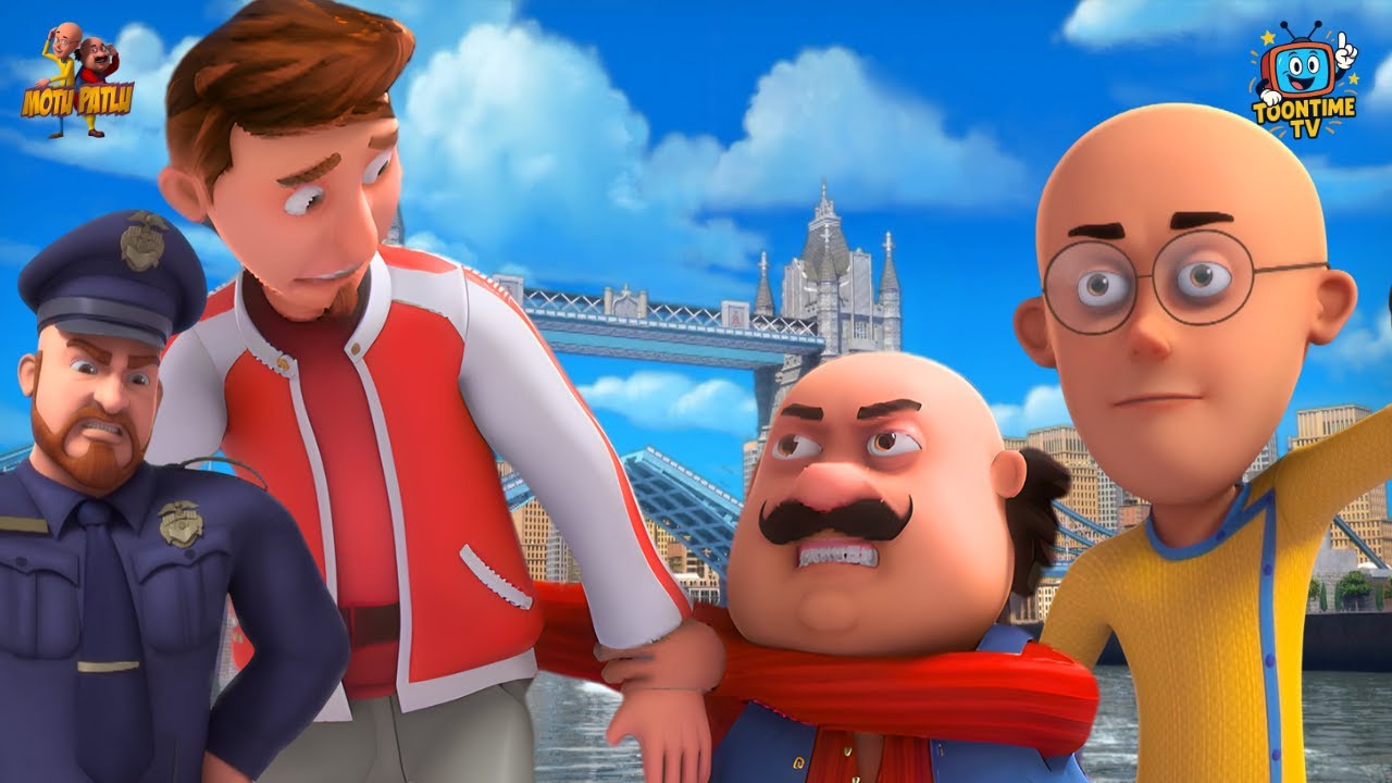 Speed king Robber ने किया Motu को challenge! | Motu Patlu