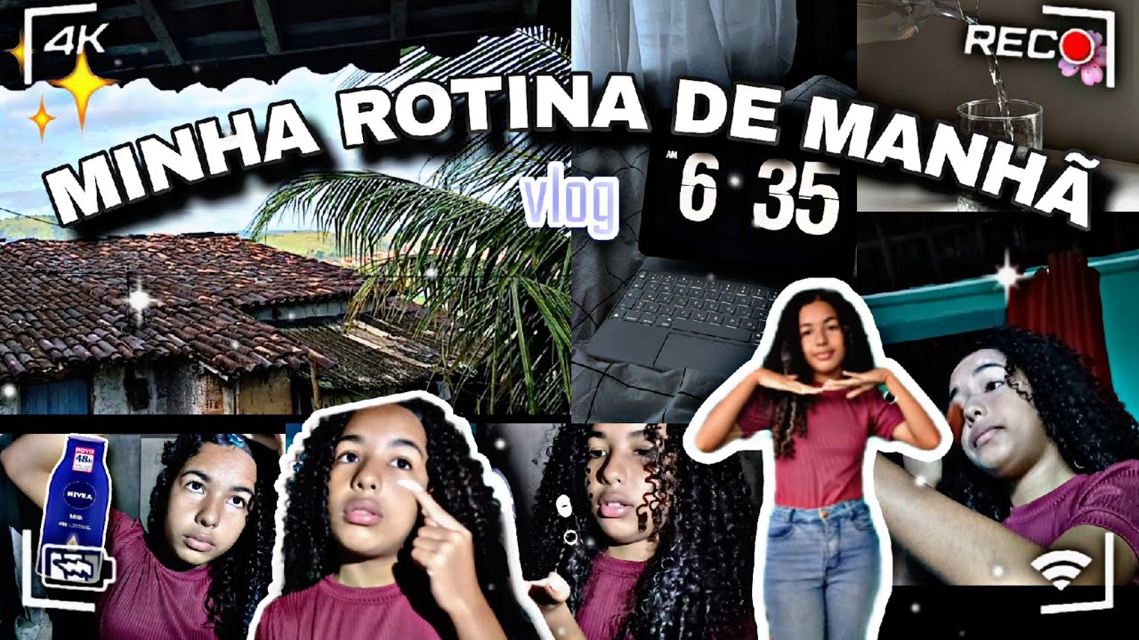 MINHA ROTINA DE MANHÃ | antes de ir para a escola ✨️