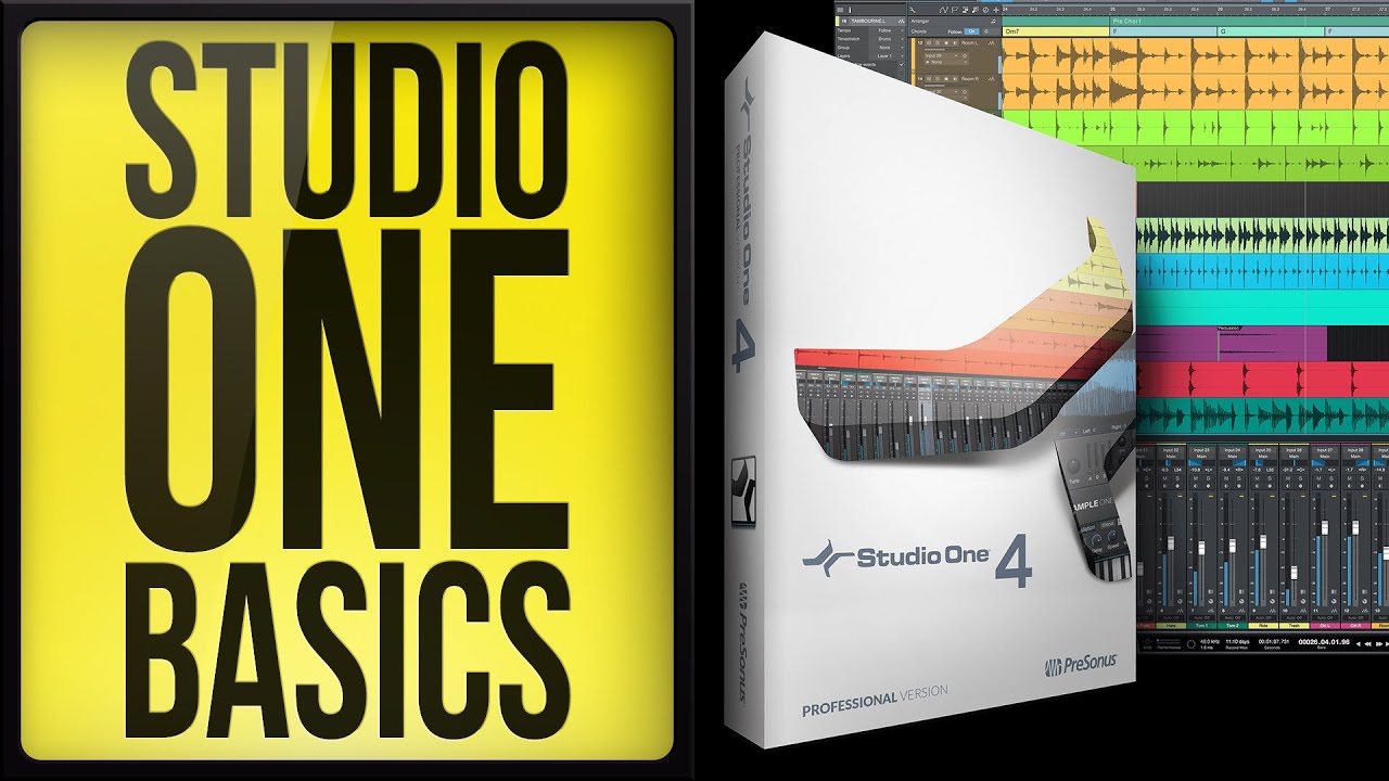 Основы Studio One — Начало работы