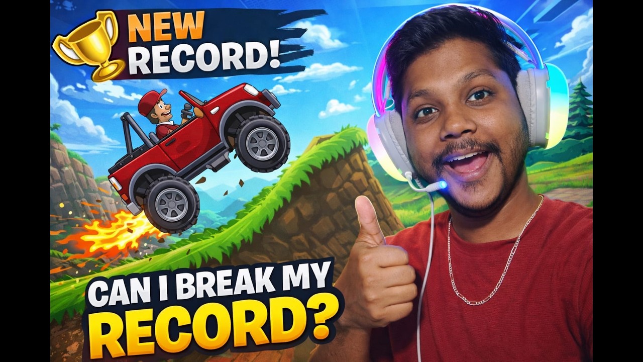 Hill Climb Racing LIVE 🔴 | Can I Beat My Highest Score 🏆
