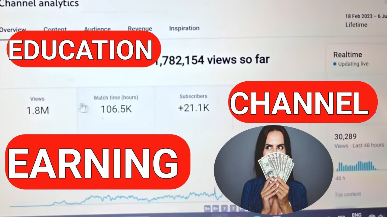 Educational channel earning per 1000 views|| educational channel earning proof