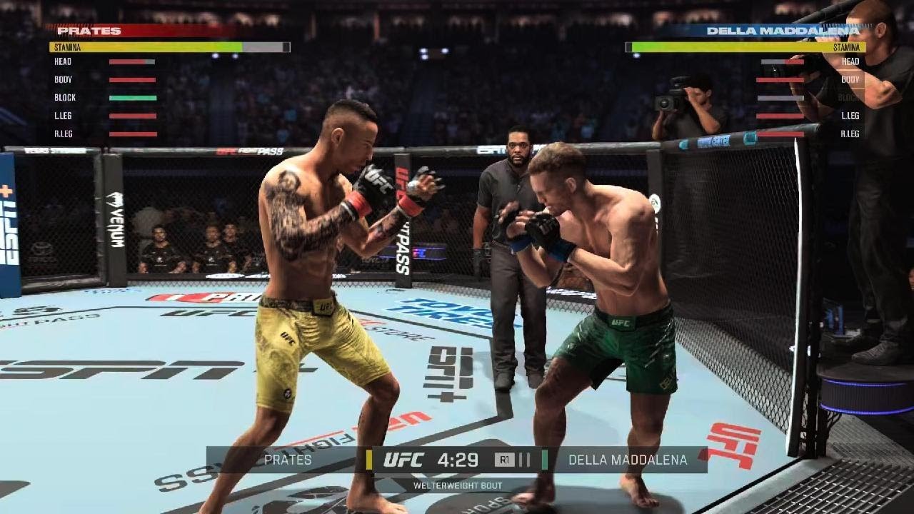 EA SPORTS UFC 5 hardest rank 20 comeback with Dustin porier