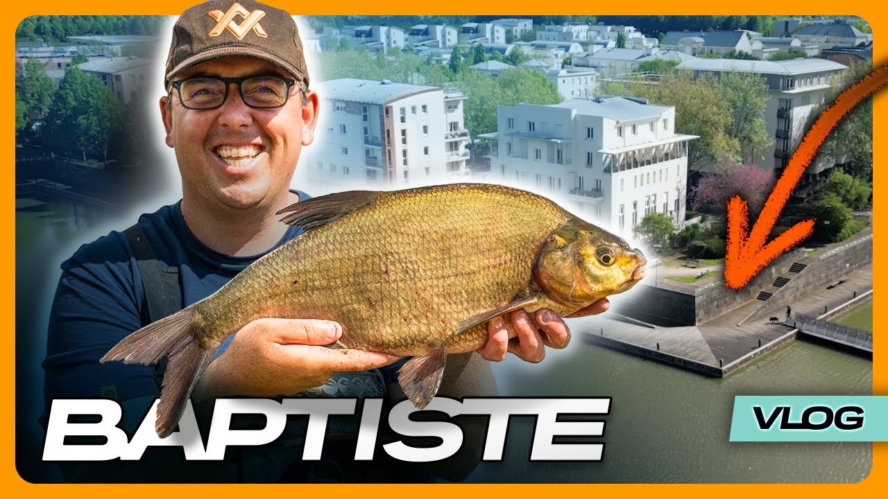 Une p&ecirc;che de Fou en plein centre ville - Vlog de Baptiste