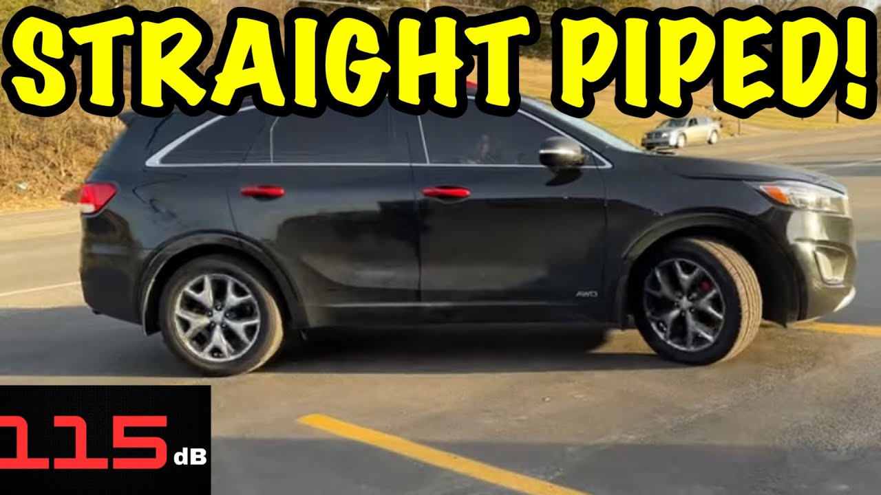 We Straight Piped a 2018 Kia Sorento!